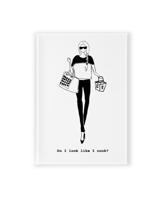 "Cook" Hardcover Notebook