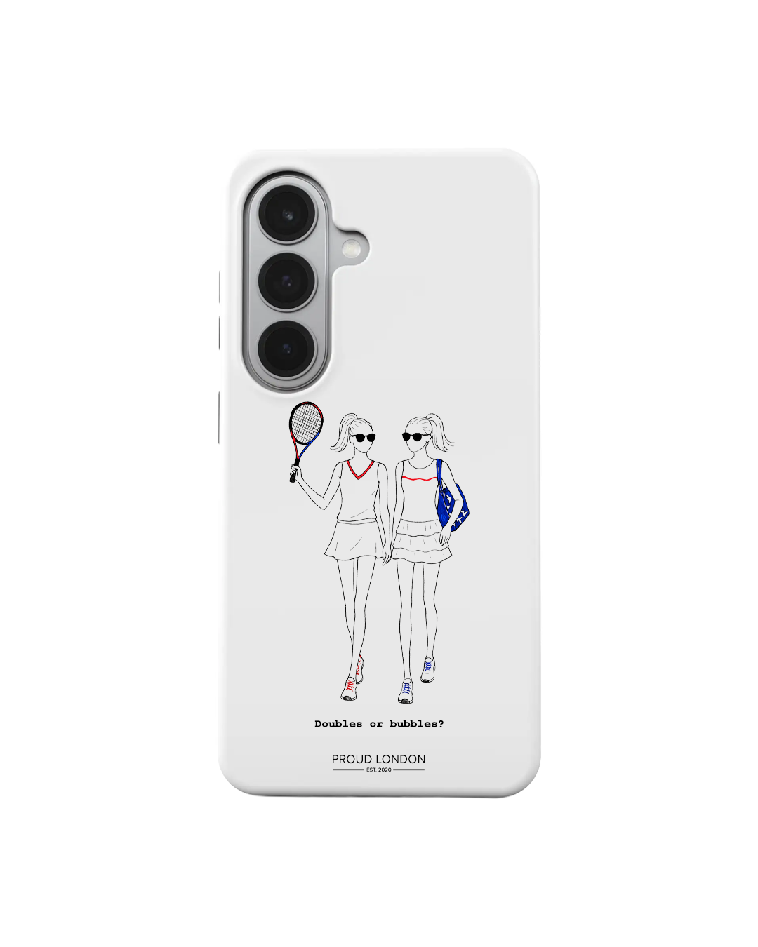"Double Or Bubbles?" Phone Case