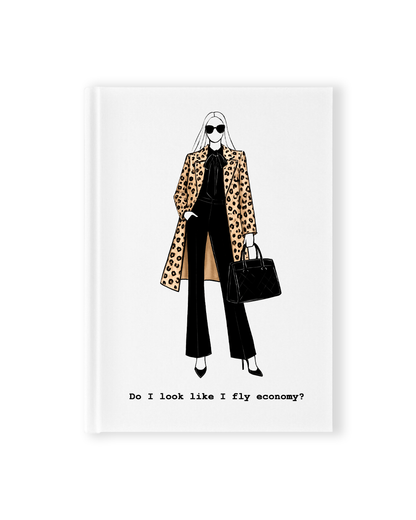 "Economy" Hardcover Notebook