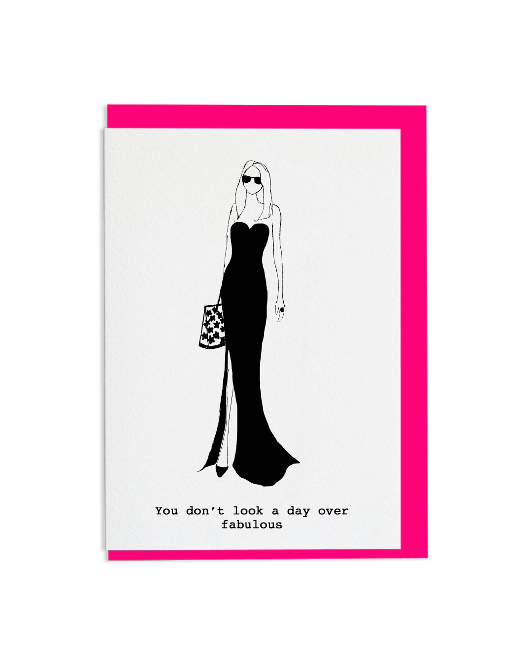 "Fabulous Girl" A6 Greeting Card