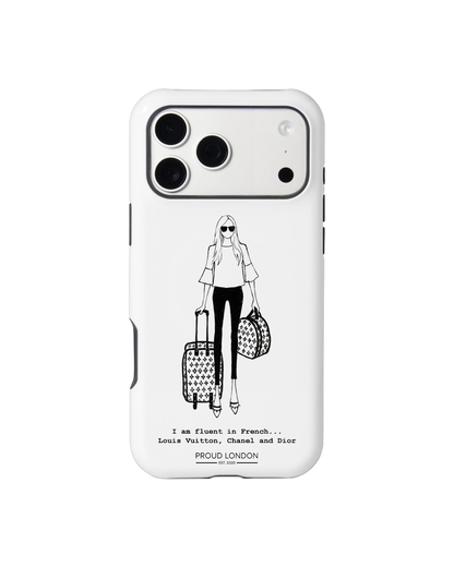 "Fluent In French" Phone Case
