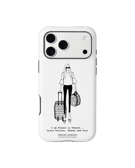 "Fluent In French" Phone Case