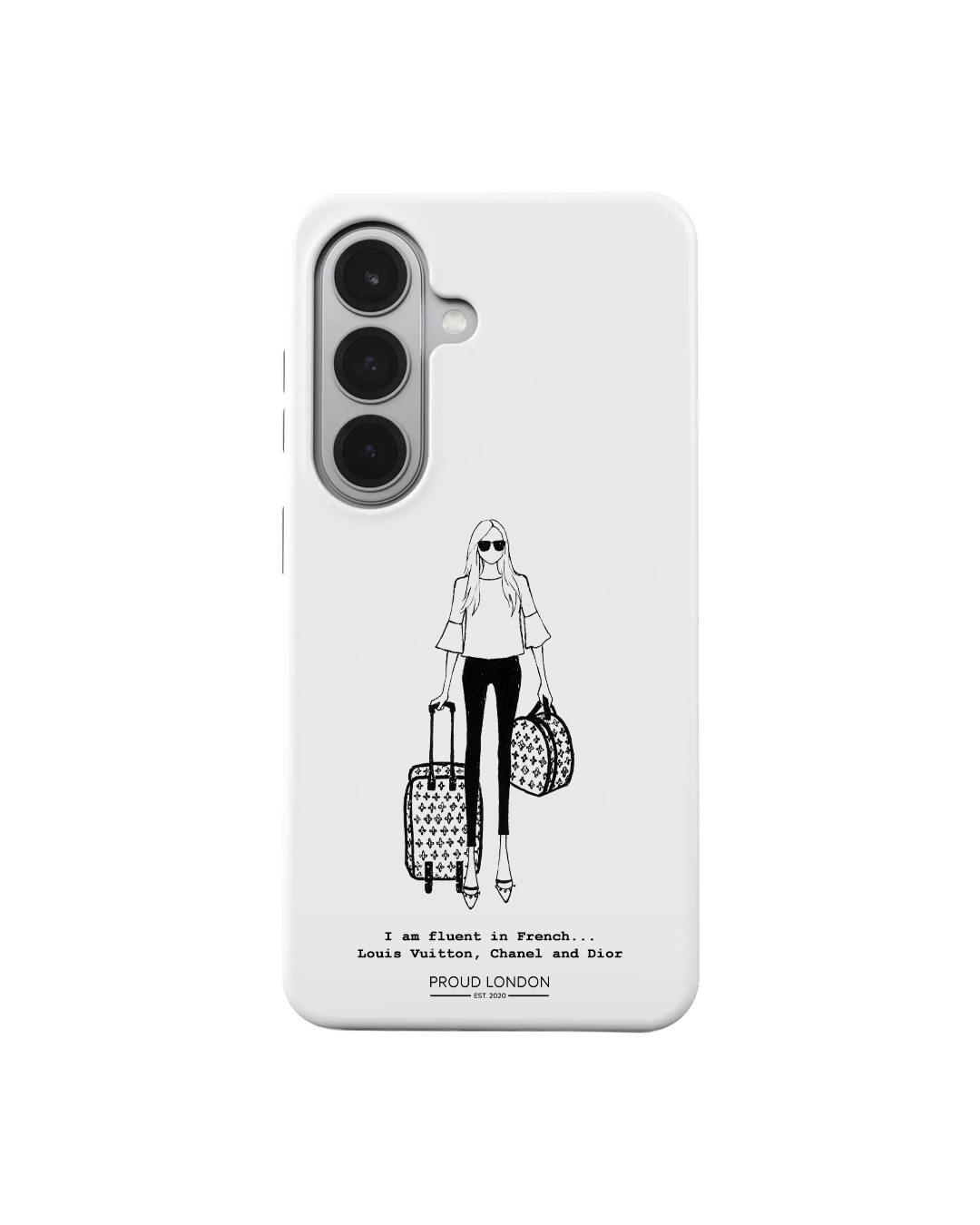 "Fluent In French" Phone Case