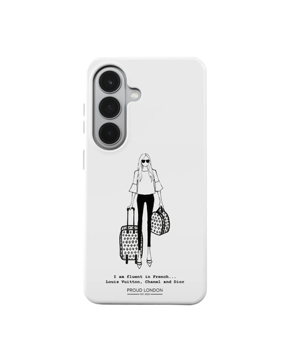 "Fluent In French" Phone Case