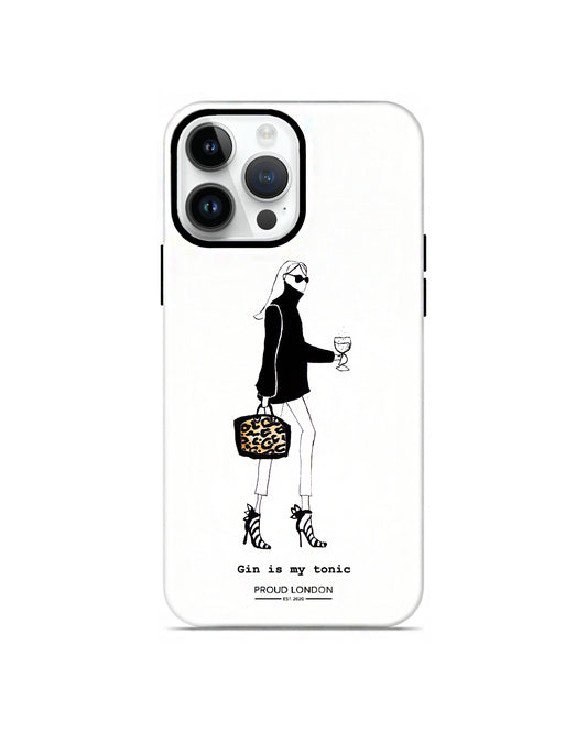 "Gin Is My Tonic" iPhone Case