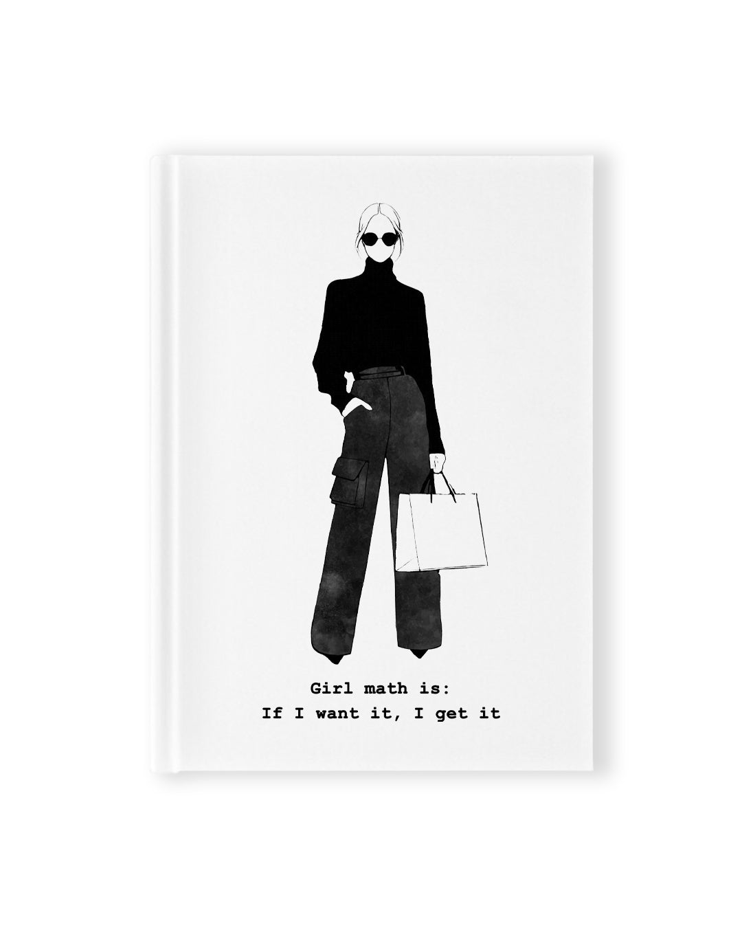 "Girl Math" Hardcover Notebook