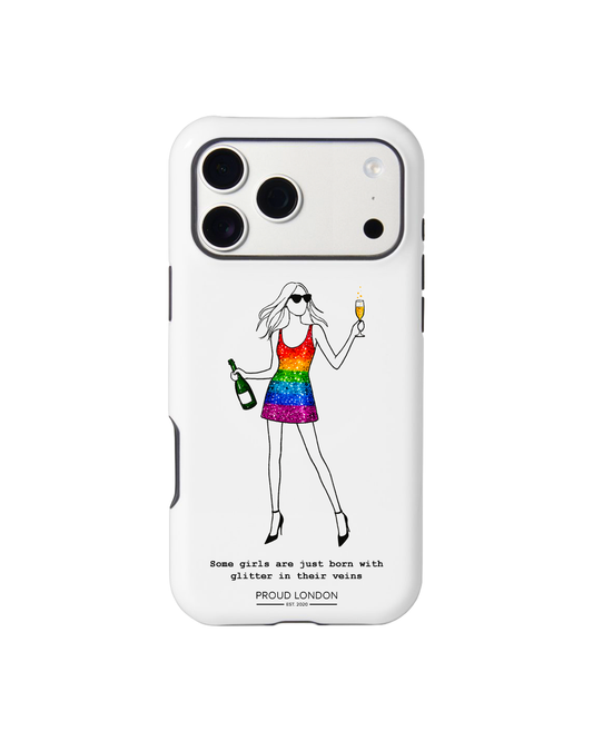 "Glitter In Their Veins" Phone Case