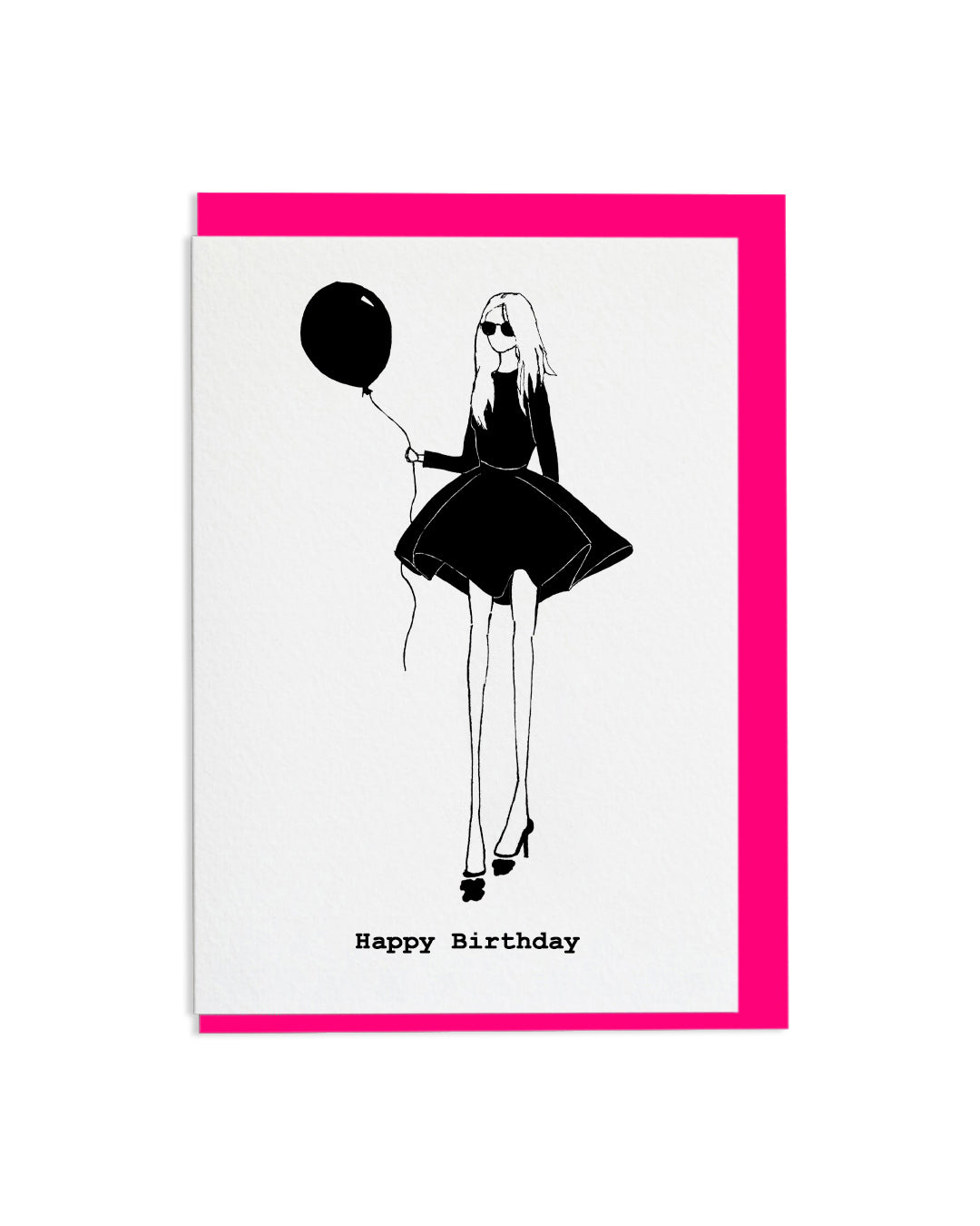 "Happy Birthday" A6 Greetings Card