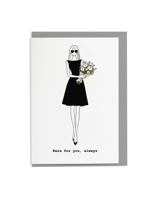 6 "Here For You, Always" Greetings Cards
