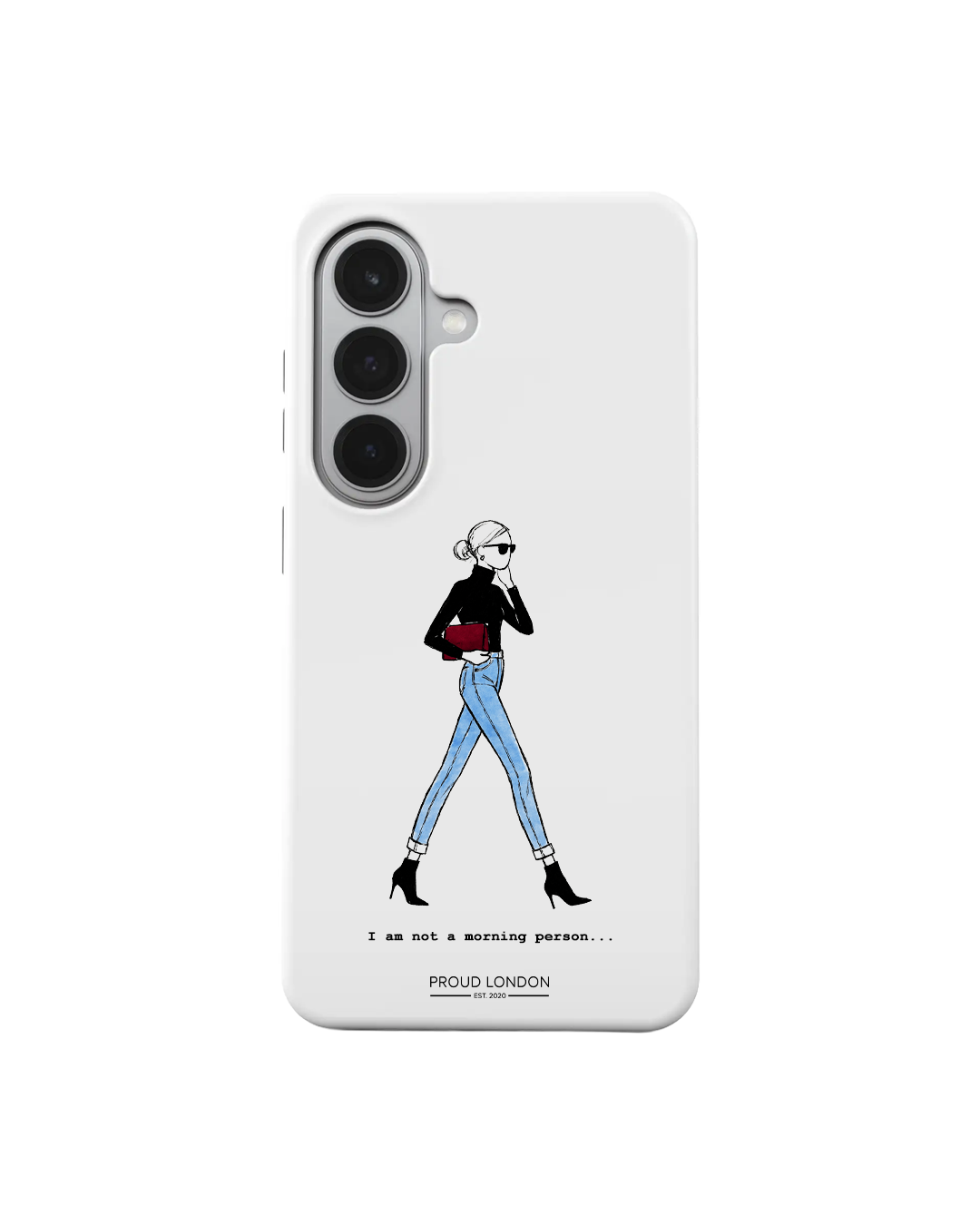 "I Am Not A Morning Person" Phone Case