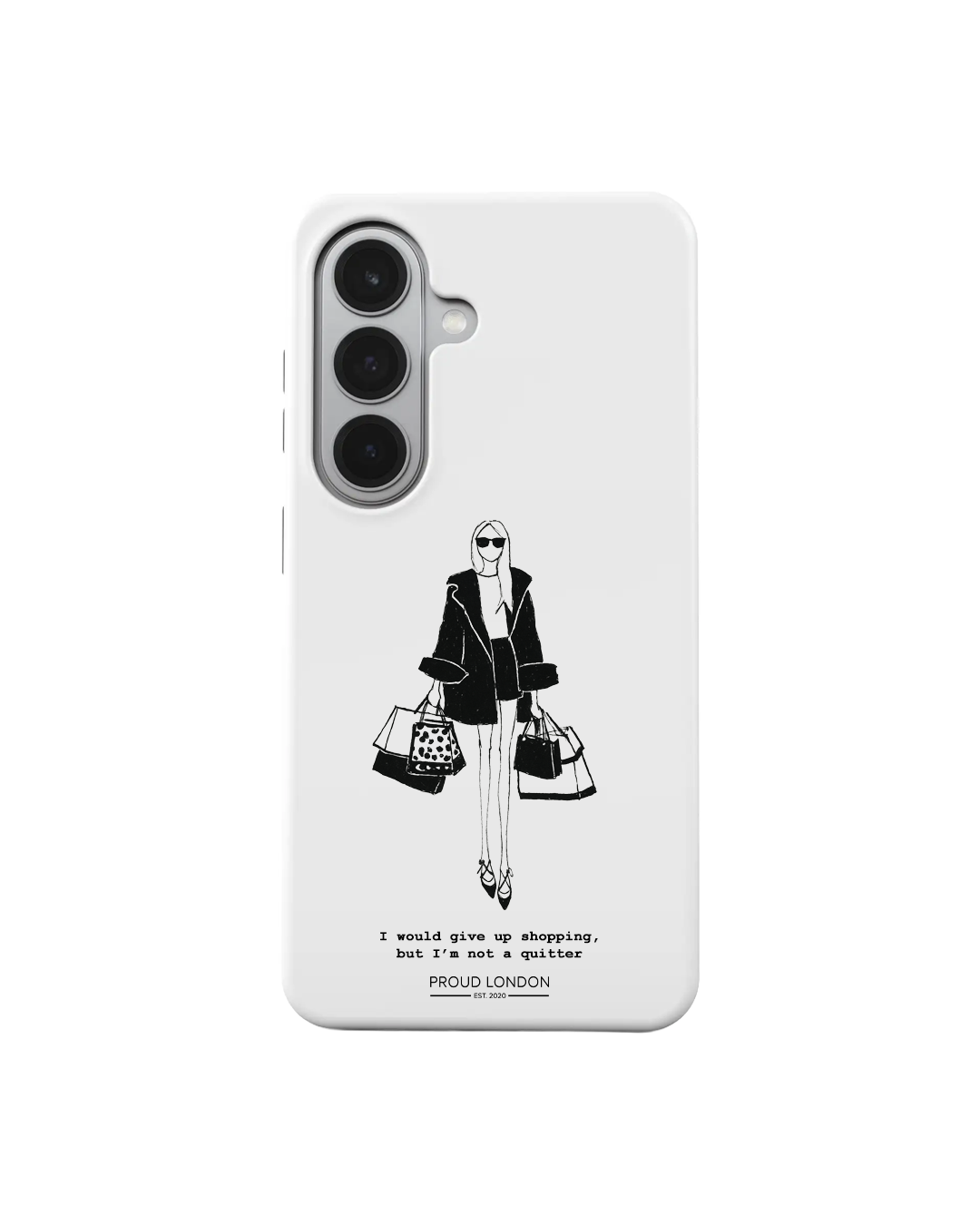 "I'm Not A Quitter" Phone Case