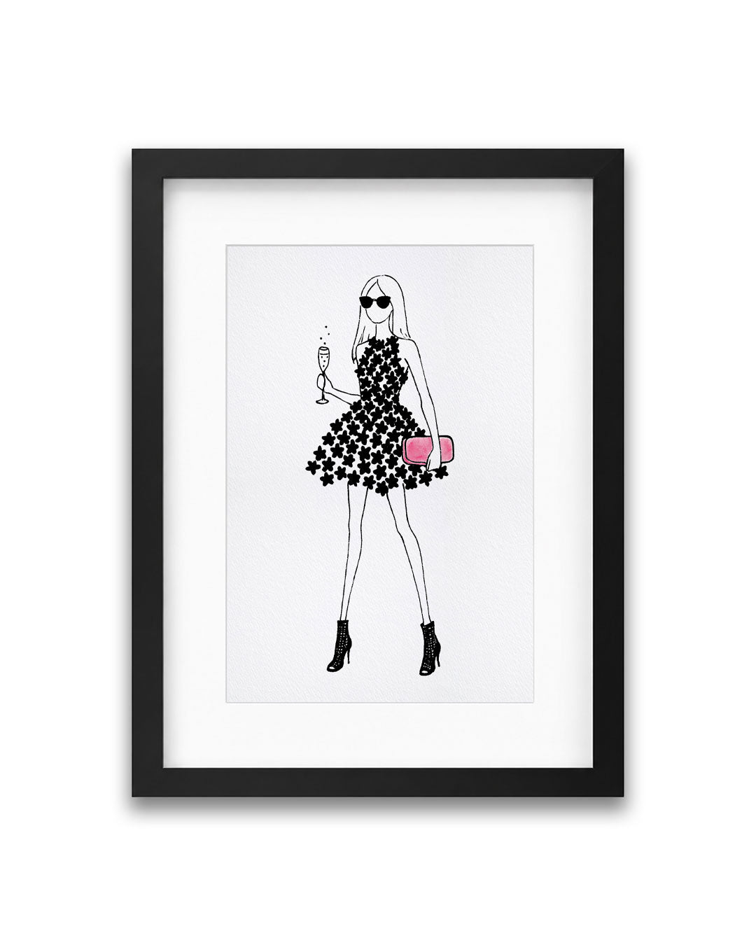 "Knightsbridge" Framed A4 Print