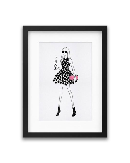 "Knightsbridge" Framed A4 Print
