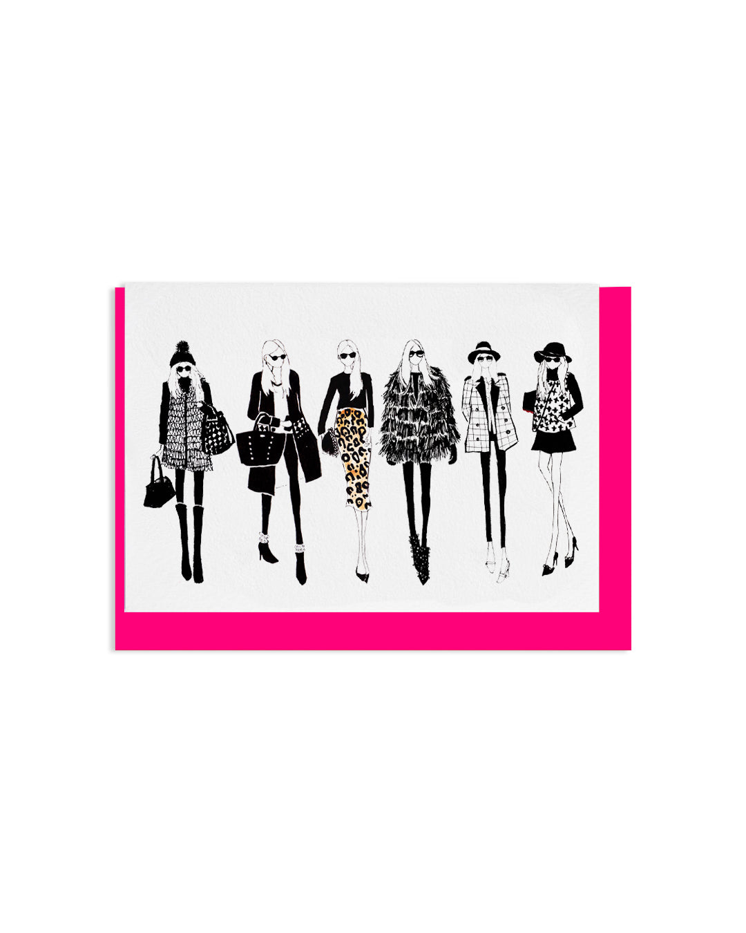 "Ladies Who Lunch" A6 Greetings Card