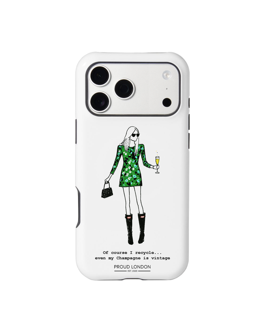"My Champagne Is Vintage" Phone Case