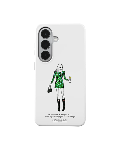 "My Champagne Is Vintage" Phone Case