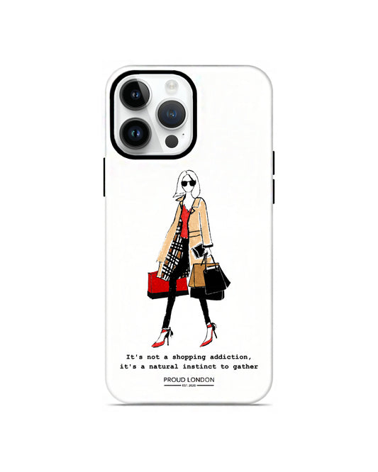 "Natural Instinct To Gather" iPhone Case