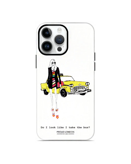 "New York Taxi" iPhone Case
