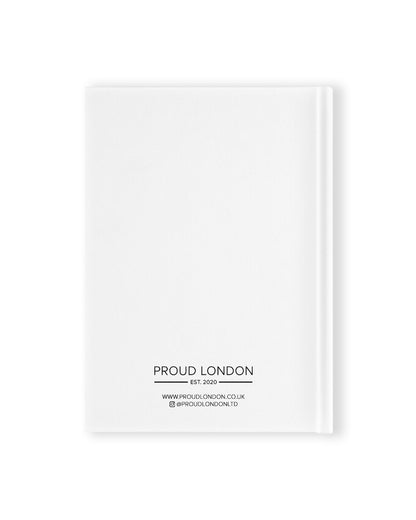 "Piste!" Hardcover Notebook