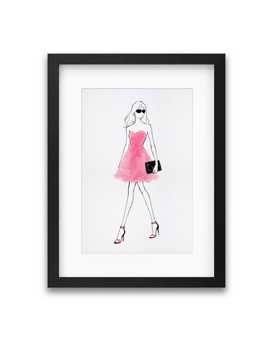"Primrose Hill" Framed A4 Print