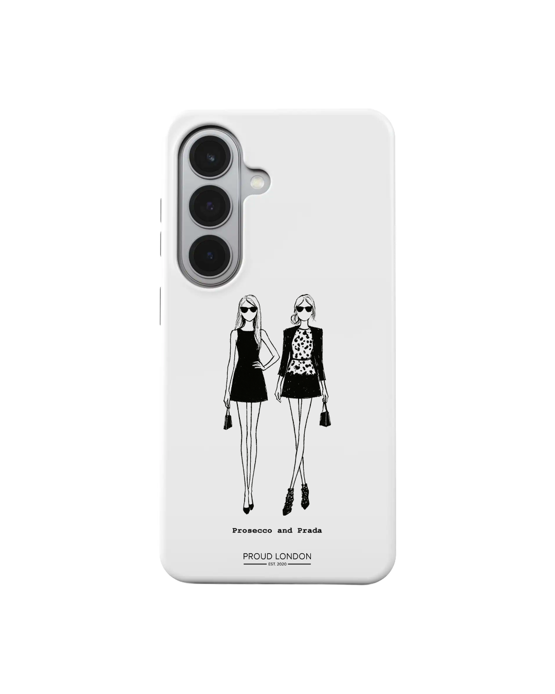 "Prosecco and Prada" Phone Case