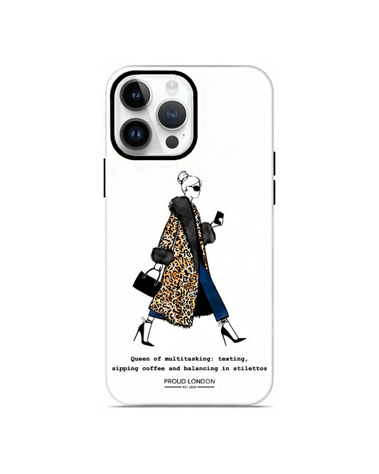 "Queen Of Multitasking" iPhone Case
