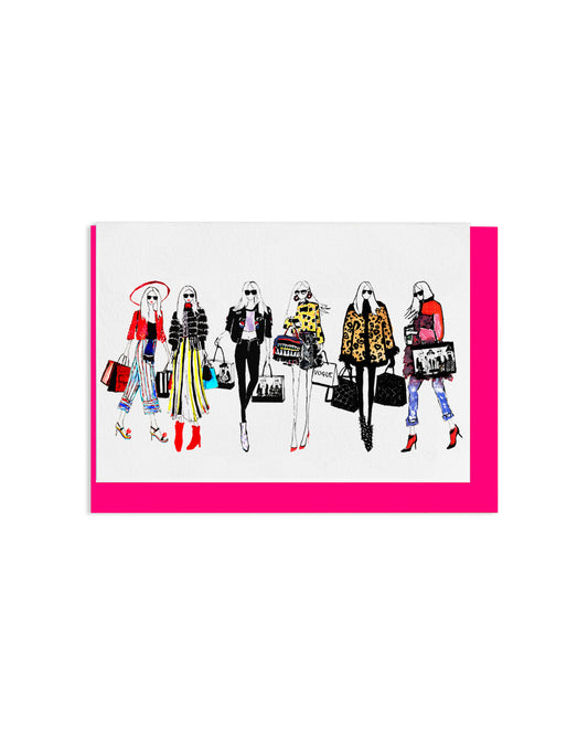 6 "Retail Therapy" A6 Greetings Cards