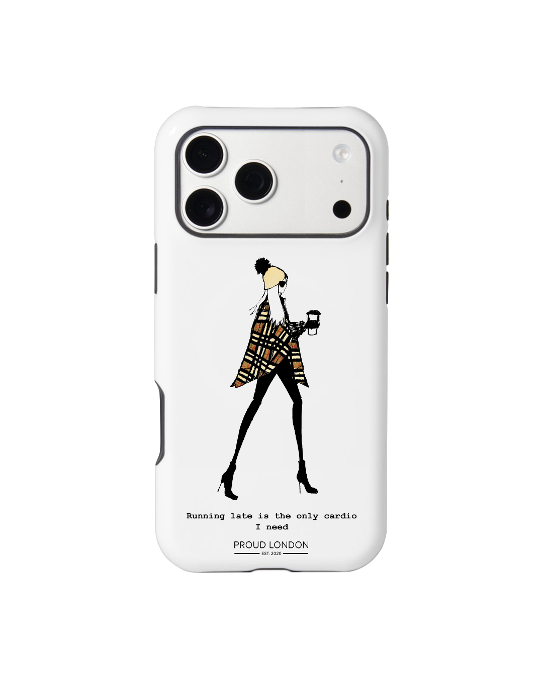 "Running Late" Phone Case