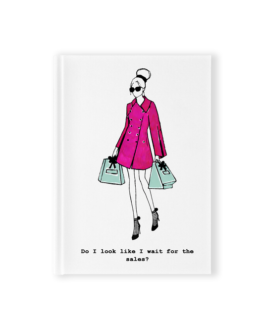 "Sales" Hardcover Notebook
