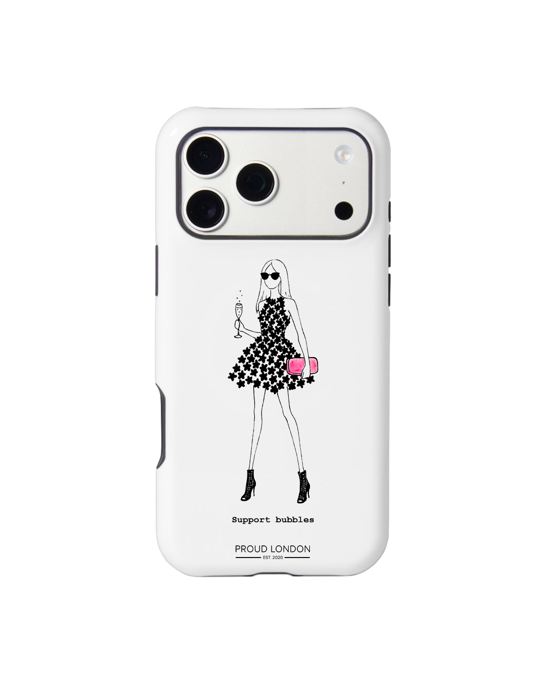 "Support Bubbles" Phone Case