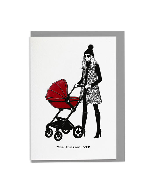 6 "The Tiniest VIP" Greetings Cards