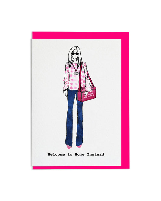 6 "Welcome To Home Instead" A6 Greetings Cards