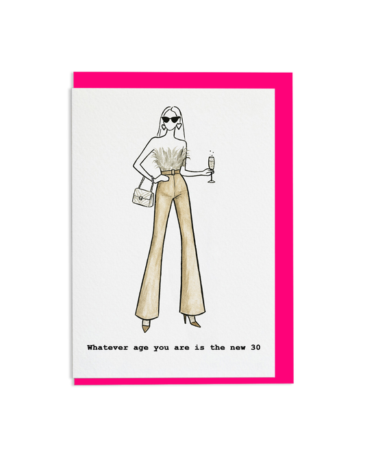 "Whatever Age You Are" A6 Greetings Card