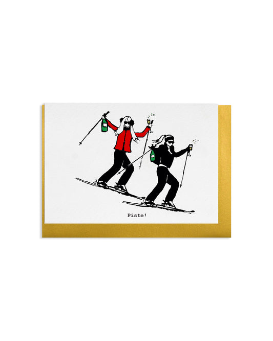 6 "Piste!" A6 Greetings Cards