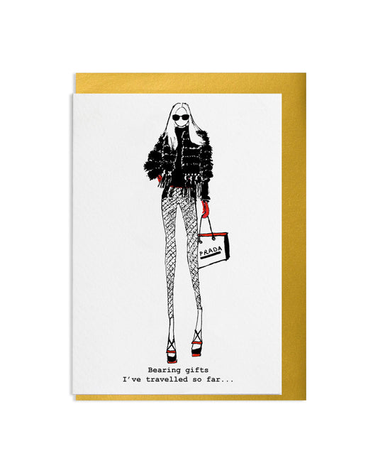 "Bearing Gifts" A6 Greetings Card
