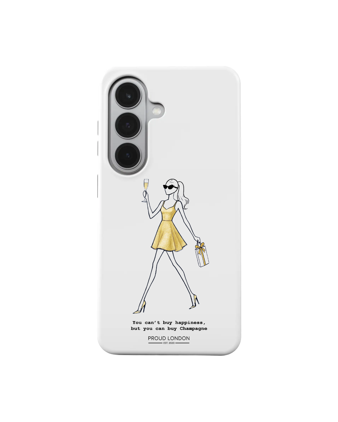 "You Can Buy Champagne" Phone Case