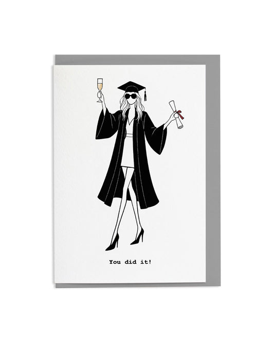 6 "You Did It!" Greetings Cards
