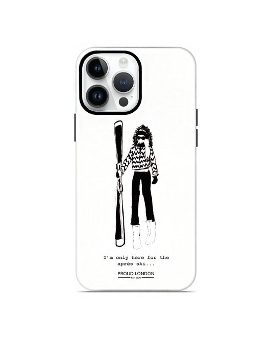 "#aprèsski" iPhone Case